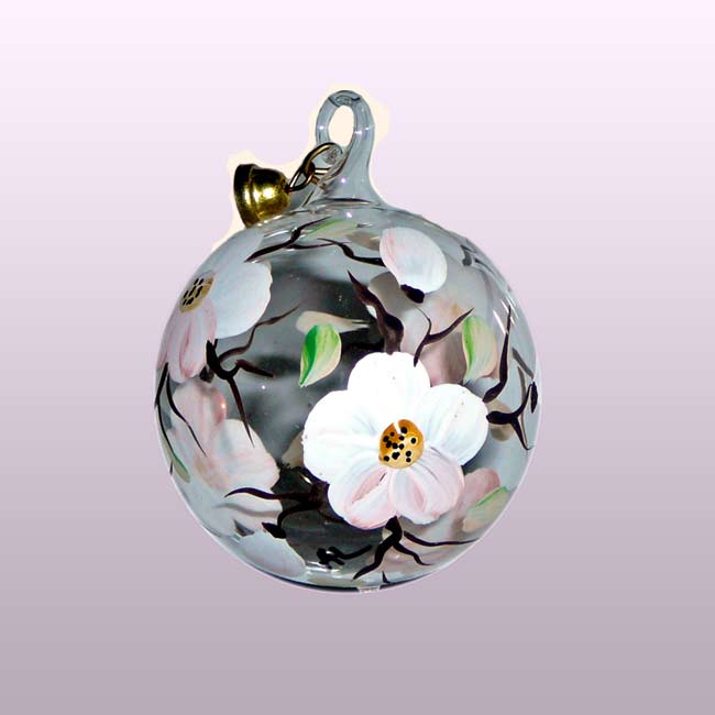 Glaskugel Apfelblüte-4cm